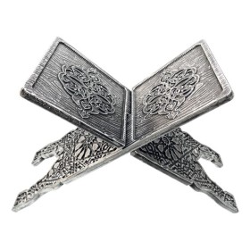 Plastik Rahle Motifli - Zeyd Rahle Gümüş Renk